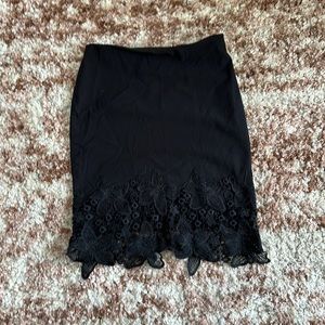 Stylish black skirt